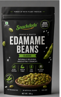 Snackdodo Roasted Edamame Beans Classic - Black pouch 100g